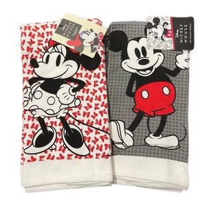Authentic Disney Mickey Mouse Tea Towels